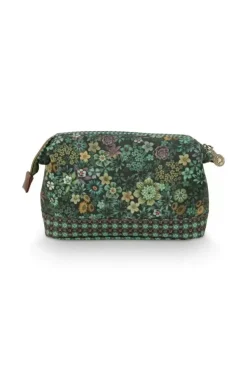 Pip Studio Toilettas Medium Tutti I Fiori Groen