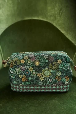 Pip Studio Toilettas Medium Tutti I Fiori Groen