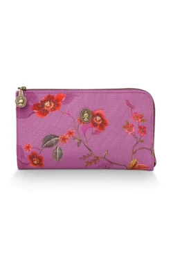 Pip Studio Toilettas Rits Kawai Flower Fuchsia New