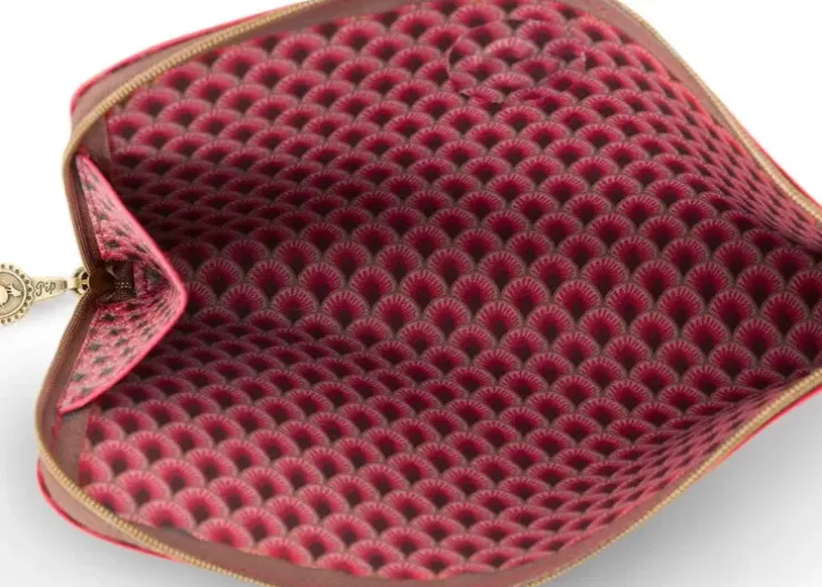 Pip Studio Toilettas Rits Kyoto Festival Donker Roze Discount