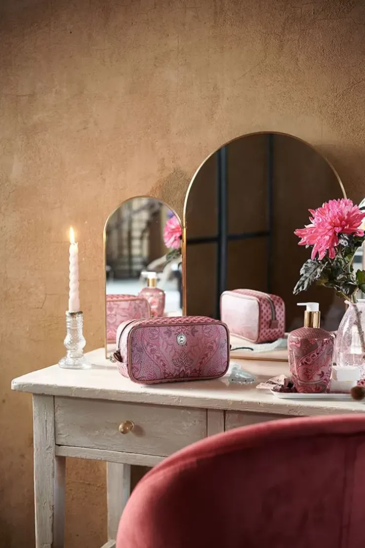 Pip Studio Toilettas Vierkant Klein Kyoto Festival Donker Roze Online