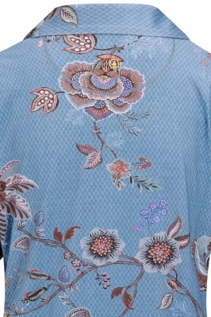 Pip Studio Top Korte Mouw Cece Fiore Blauw Sale