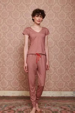 Pip Studio Top Korte Mouw Tegola Roze Best