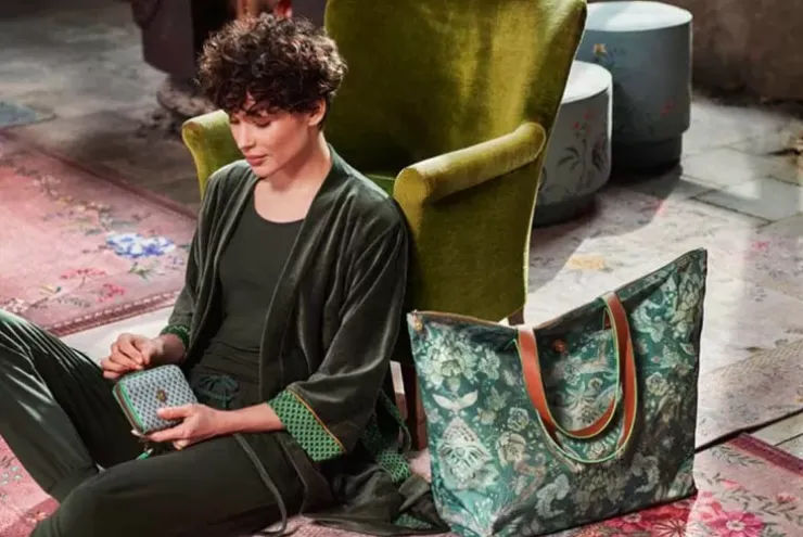 Pip Studio Tote Bag Kyoto Festival Groen Best