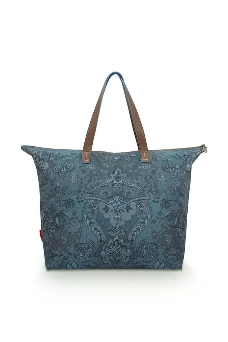 Pip Studio Tote Bag Kyoto Festival Blauw Clearance