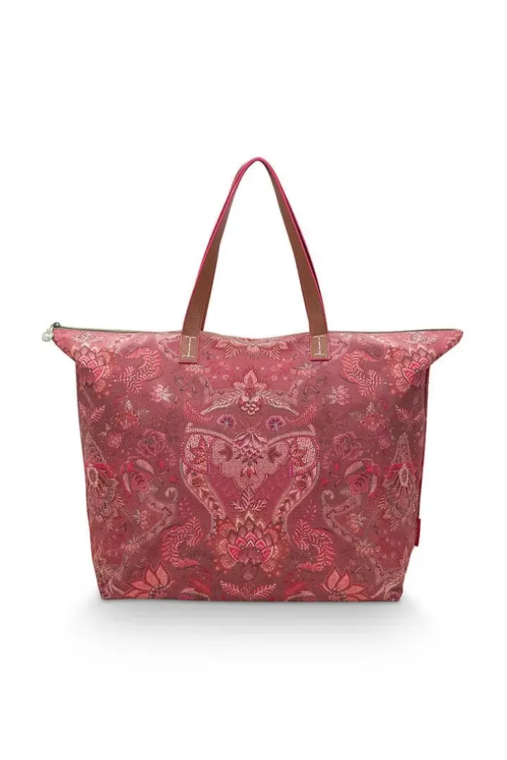 Pip Studio Tote Bag Kyoto Festival Donker Roze Hot
