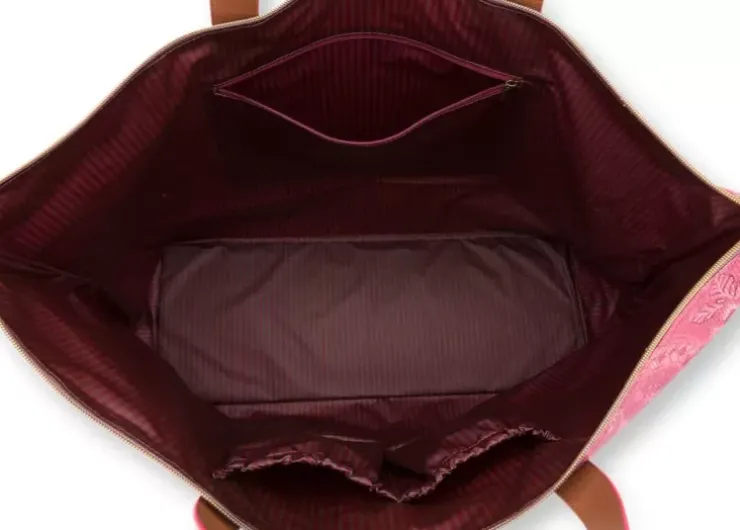 Pip Studio Tote Bag Kyoto Festival Donker Roze Hot