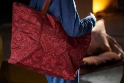 Pip Studio Tote Bag Kyoto Festival Donker Roze Hot