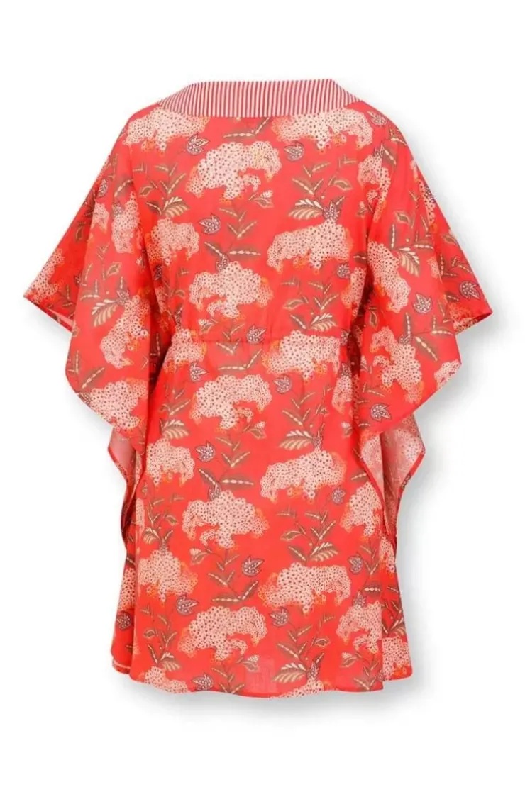 Pip Studio Tuniek Flora Firenze Koraal Rood