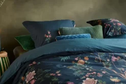 Pip Studio Vierkant Sierkussen Il Paradiso Donkerblauw New