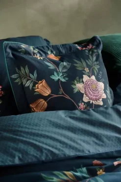 Pip Studio Vierkant Sierkussen Il Paradiso Donkerblauw New