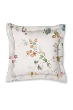 Pip Studio Vierkant Sierkussen Kawai Flower Wit Outlet