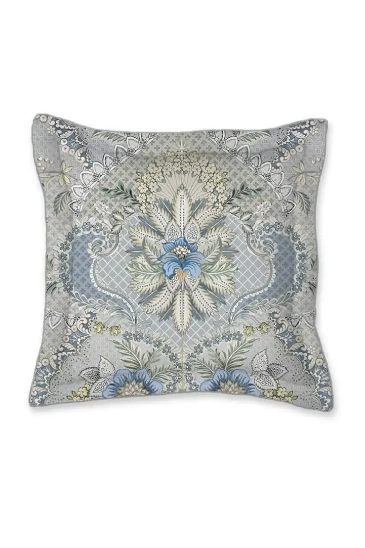 Pip Studio Vierkant Sierkussen Saluti Grandi Licht Blauw