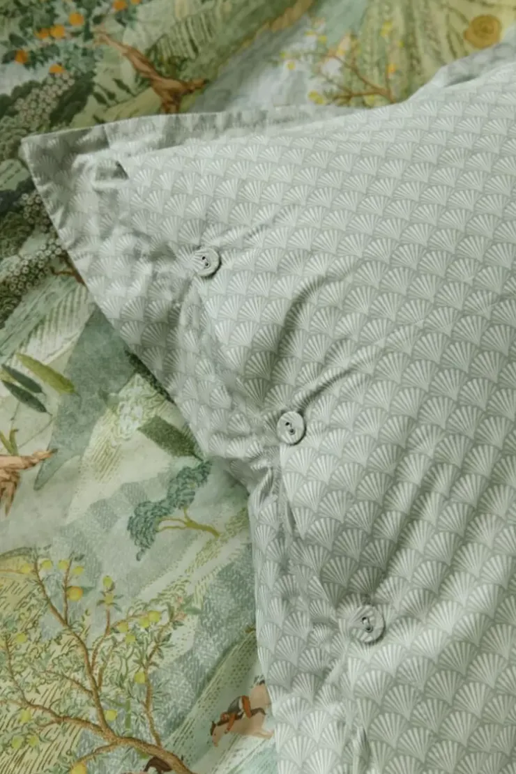 Pip Studio Vierkant Sierkussen Toscana Groen Outlet