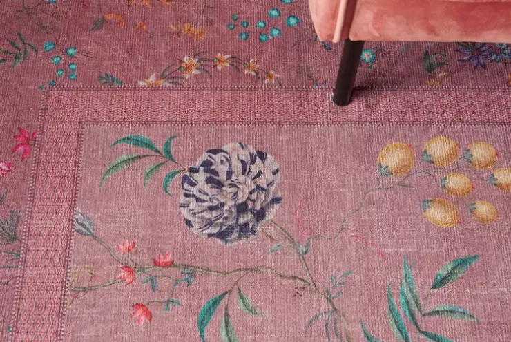 Pip Studio Vloerkleed Fleur Grandeur By Pip Roze Hot