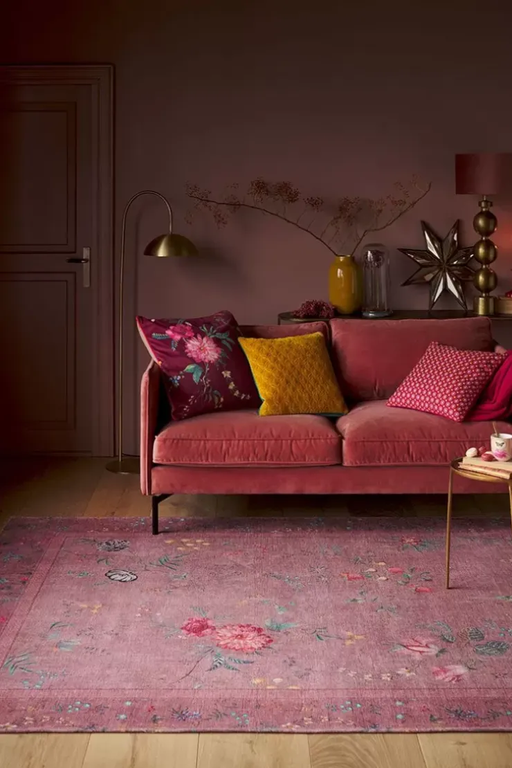 Pip Studio Vloerkleed Fleur Grandeur By Pip Roze Hot