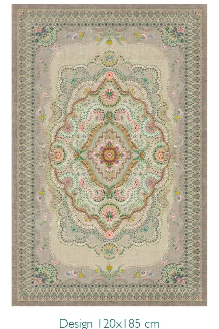Pip Studio Vloerkleed Majorelle By Pip Pastel Khaki New