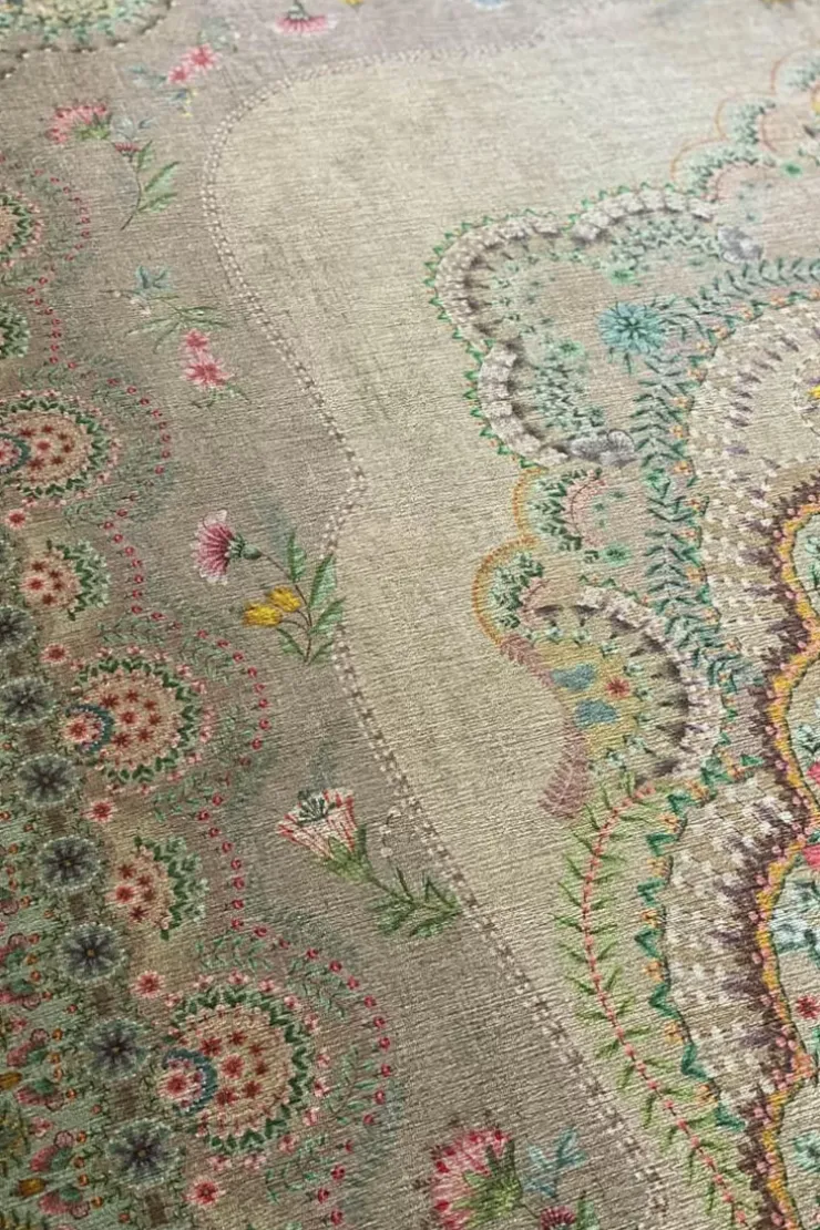 Pip Studio Vloerkleed Majorelle By Pip Pastel Khaki New