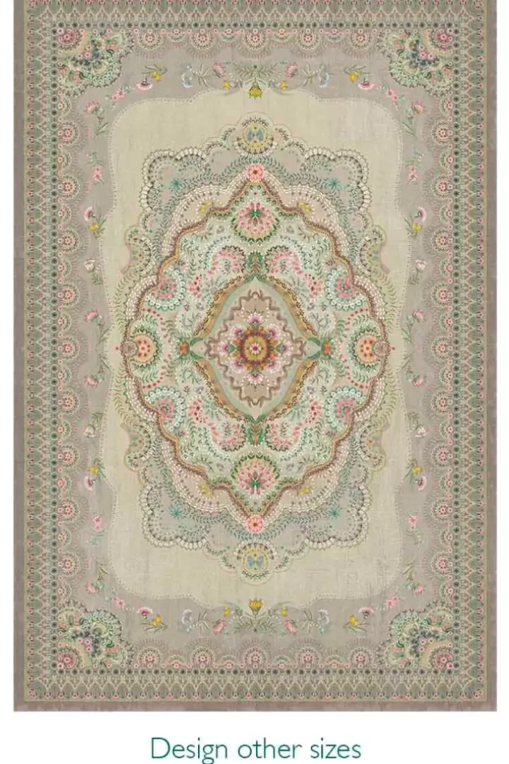 Pip Studio Vloerkleed Majorelle By Pip Pastel Khaki New