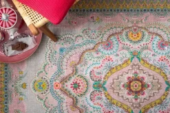 Pip Studio Vloerkleed Majorelle By Pip Pastel Roze
