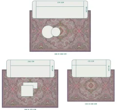 Pip Studio Vloerkleed Moon Delight By Pip Lila Paars Discount