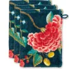 Pip Studio Washandje Set/3 Good Evening Donker 16X22 Cm Blauw Best