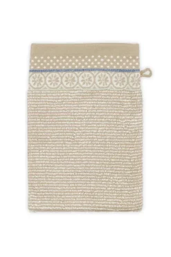 Pip Studio Washandje Set/3 Soft Zellige 16X22 Cm Khaki