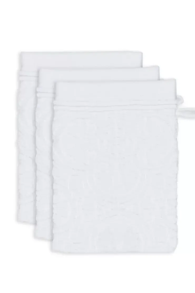 Pip Studio Washandje Set/3 Tile De Pip 16X22 Cm Wit Outlet