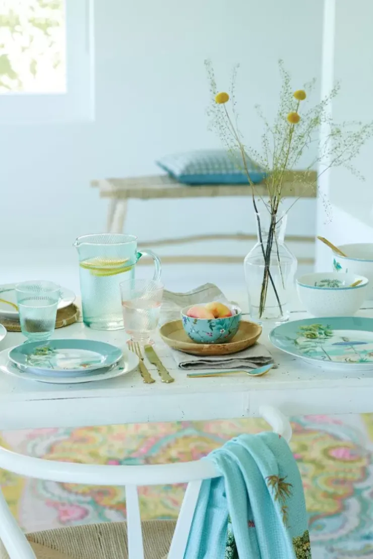 Pip Studio Water Glas Gedraaid Blauw