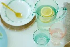 Pip Studio Water Glas Gedraaid Blauw