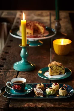 Pip Studio Winter Wonderland Espresso Kop & Schotel Donkerblauw Online