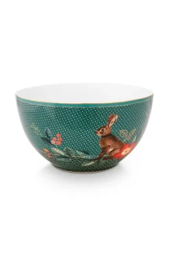 Pip Studio Winter Wonderland Kom Groen 15 Cm