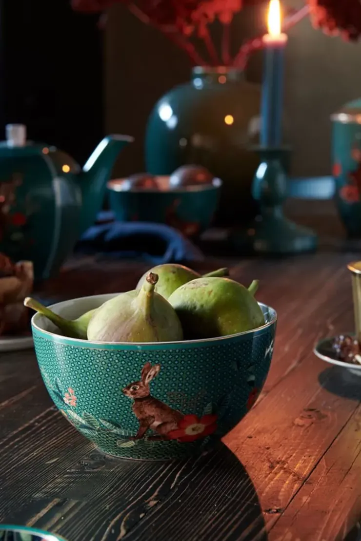 Pip Studio Winter Wonderland Kom Groen 15 Cm