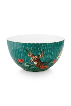 Pip Studio Winter Wonderland Kom Groen 18 Cm Online