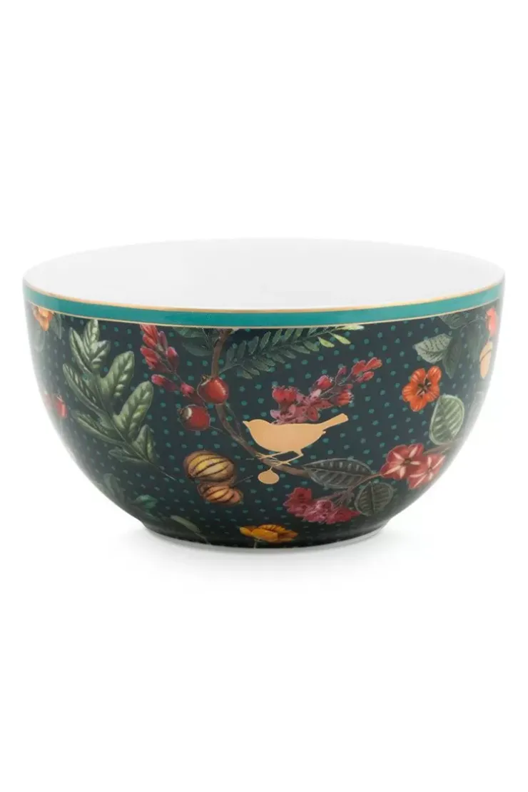 Pip Studio Winter Wonderland Kom Groen 12 Cm Outlet