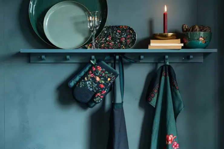 Pip Studio Winter Wonderland Ovenwant Donkerblauw Clearance