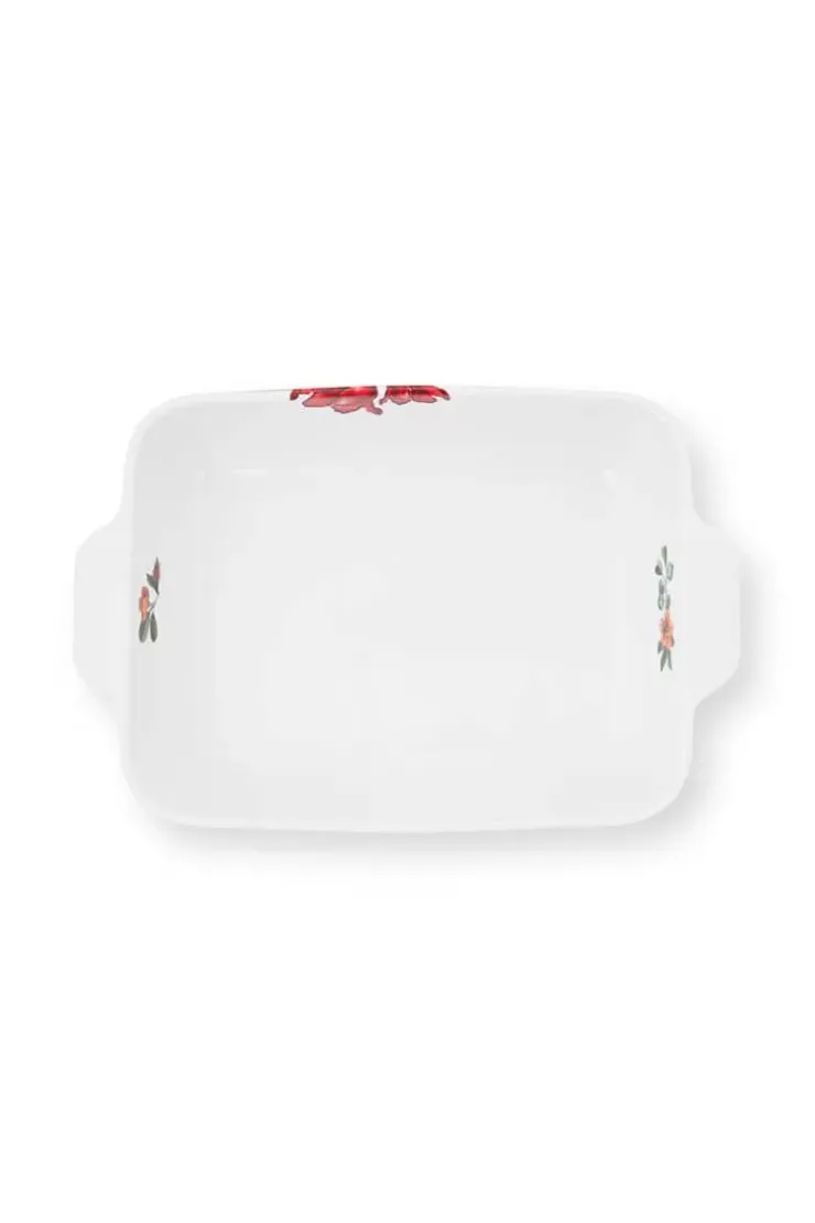 Pip Studio Winter Wonderland Serveerschaal Rechthoekig Groot Groen Clearance