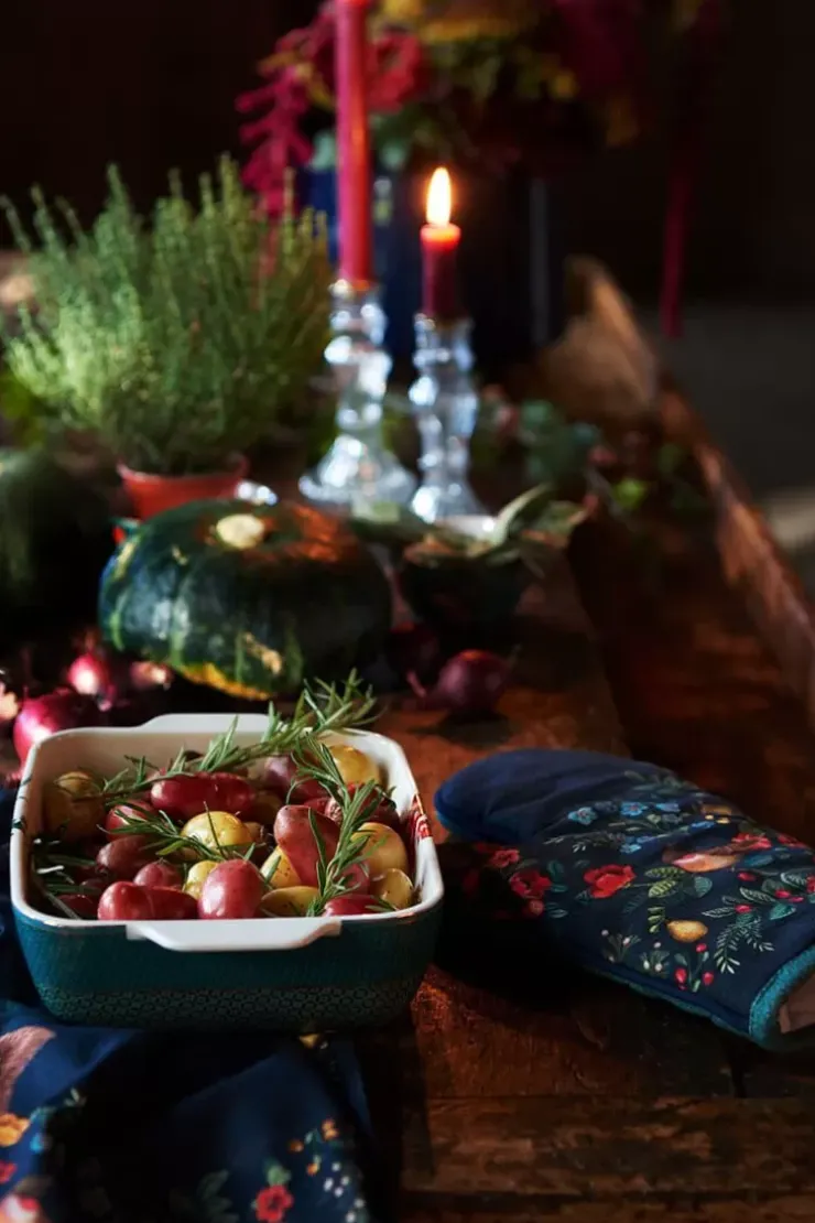 Pip Studio Winter Wonderland Serveerschaal Rechthoekig Groot Groen Clearance